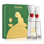Olivia Signature Oil Sprayer White Two Pack 200ml