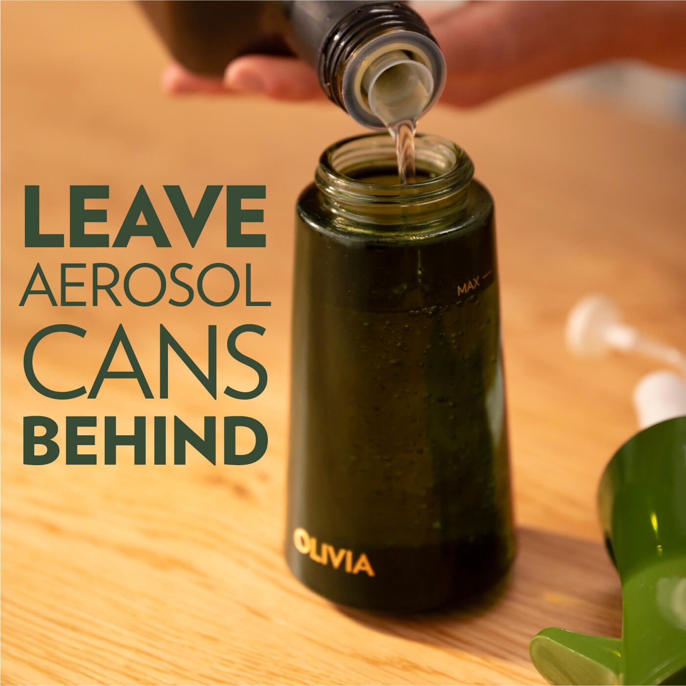 Olivia Signature Oil Sprayer Olive Green 200ml