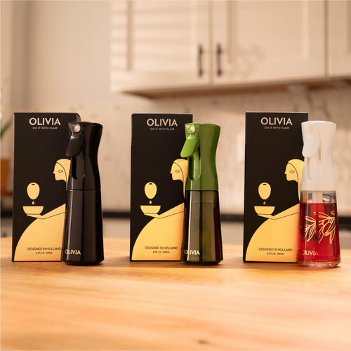 Olivia Signature Oil Sprayer Golden Leaves 200ml Olivia Signature Oil Sprayer Golden Leaves 200ml